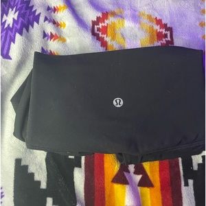 black lululemon align leggings